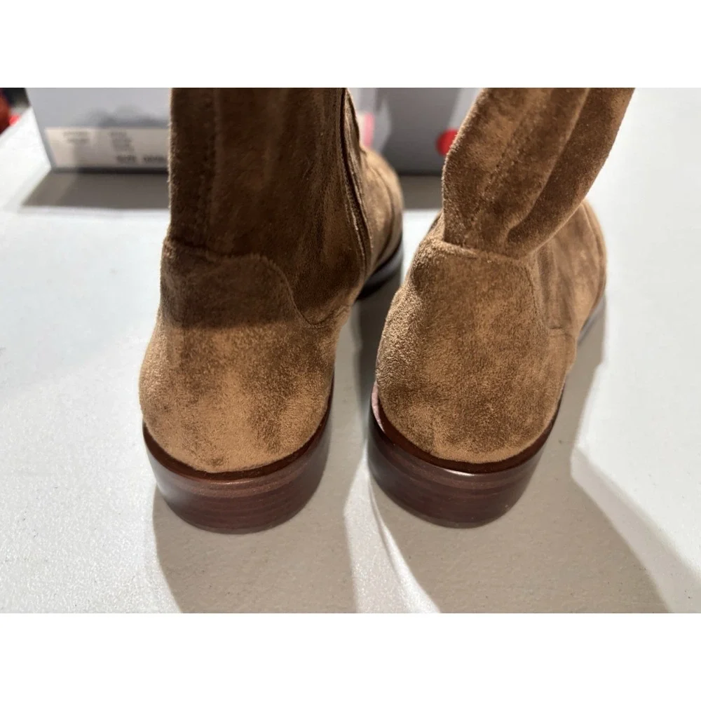 NWB Antonio Melani  Leenna Brown Over The Knee Stretch Flat ‎ Boots Size 6 New